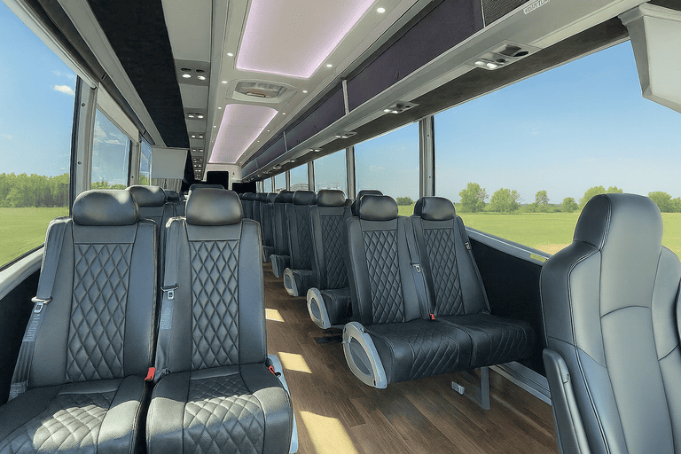 coach bus in Anchorage