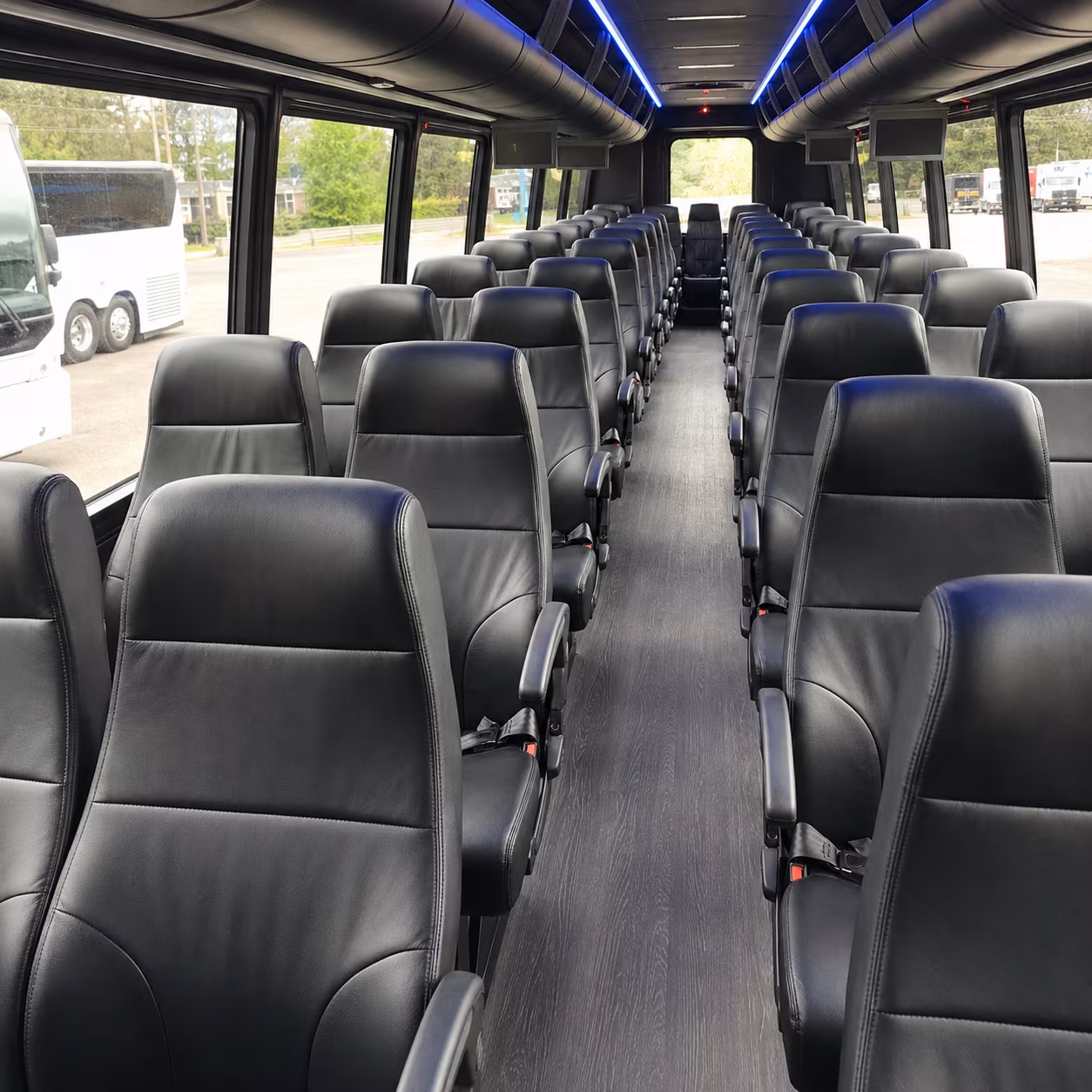 anchorage 35 passenger minibus inside