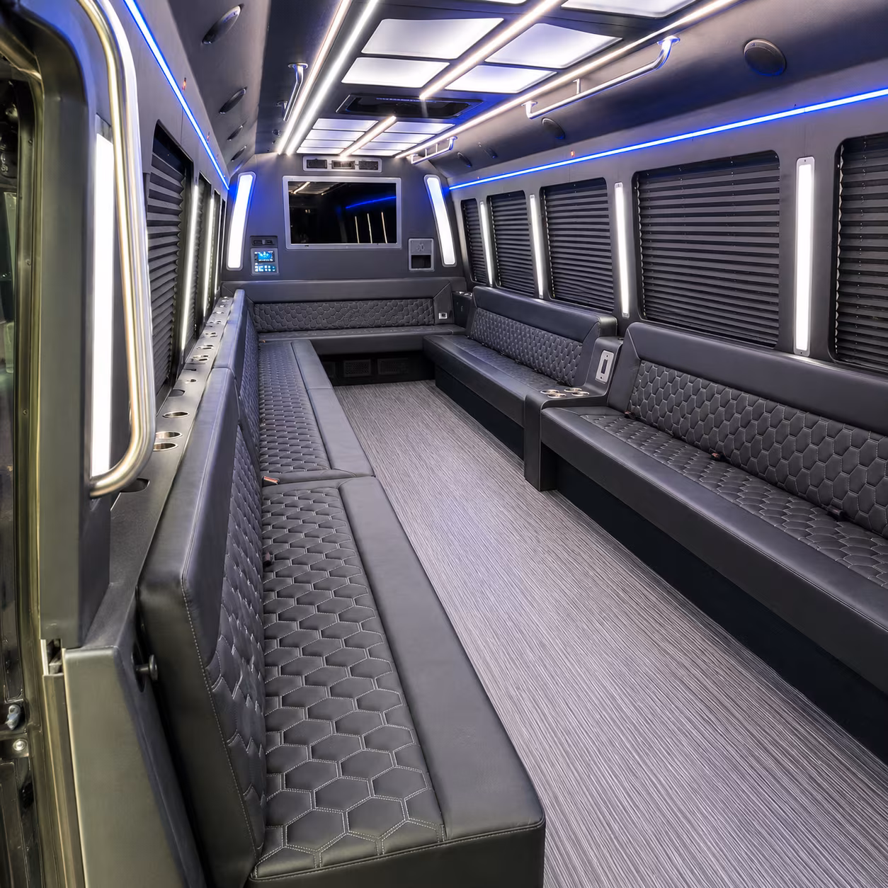 anchorage party bus inside