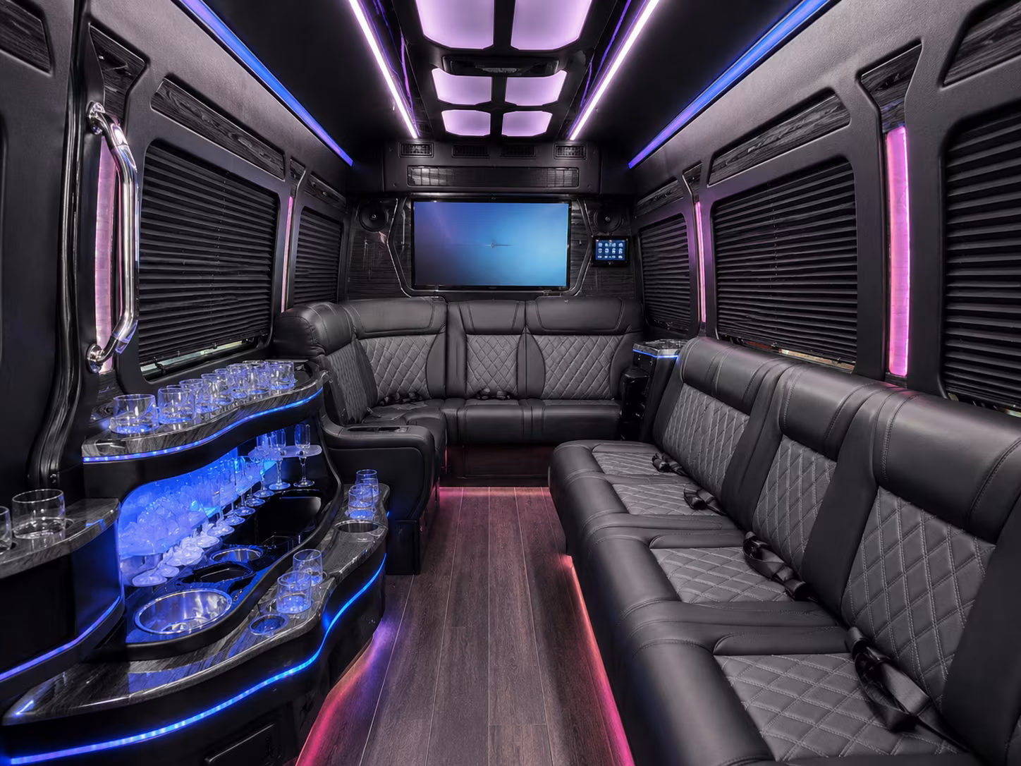 anchorage sprinter limousine interior